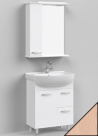 Водолей Мебель для ванной Колумбия 65 L дуб – фотография-1